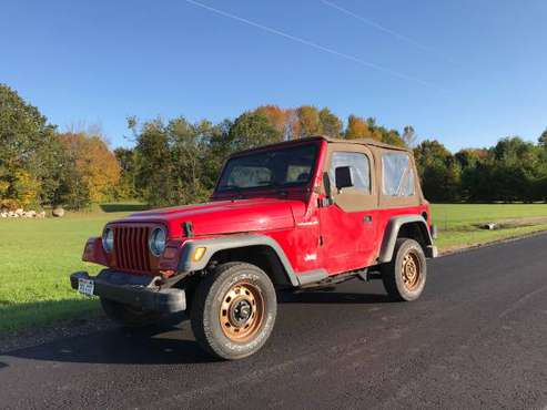 Jeep Wrangler- runner for sale in STURGEON BAY, WI