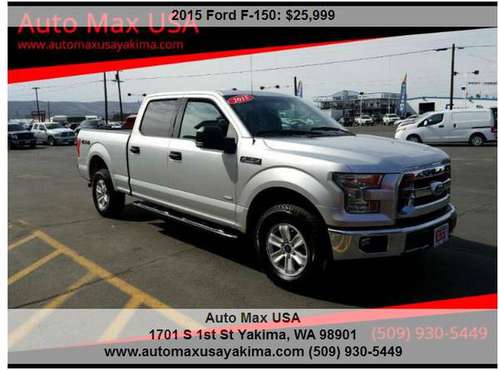2015 Ford F-150 XLT 4x4 4dr SuperCrew !!!!!!!!!!!!!! for sale in INTERNET PRICED CALL OR TEXT JIMMY 509-9, WA