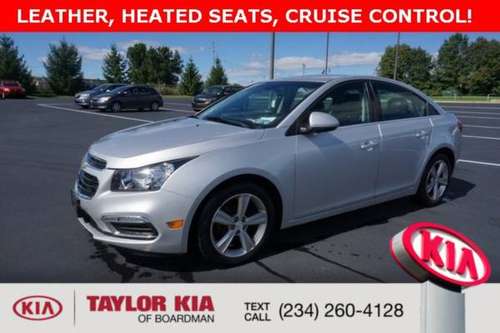 2015 Chevrolet Cruze 2LT - - by dealer - vehicle for sale in Youngstown, OH