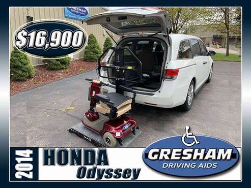 Honda Odyssey w/Bruno Scooter/Wheelchair Lift - - by for sale in MI