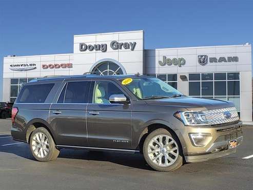 2019 Ford Expedition Max Platinum for sale in Elk City, OK