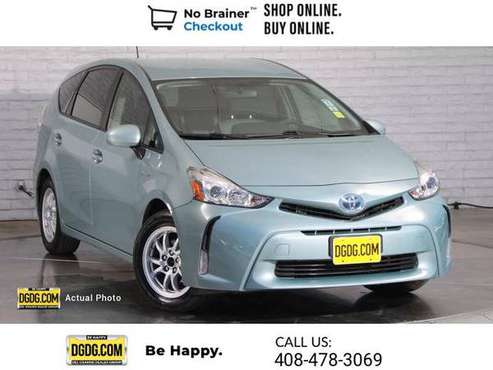 2016 Toyota Prius v Three hatchback Clear Sky Metallic - cars & for sale in San Jose, CA