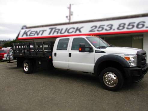 2012 Ford F550 Stakebed #8691 - cars & trucks - by dealer - vehicle... for sale in Kent, WA