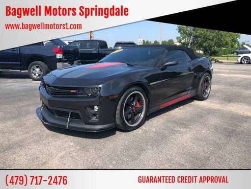 ==2012 CHEVROLET CAMARO==SPORT*LEATHER*LOW MILES**GUARANTEED APROVAL** for sale in Springdale, AR