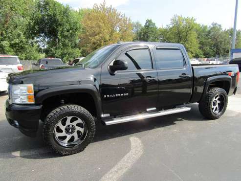 2008 Chevy Silverado Z71 Crew Cab LTZ, Lifted and Loaded to the Max for sale in Springfield, MO
