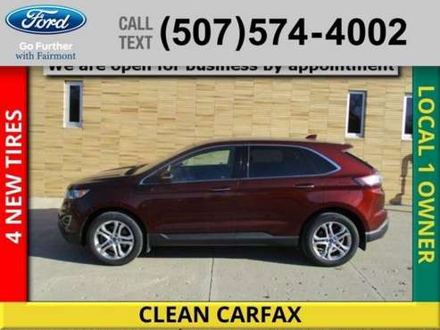 2015 Ford Edge Titanium - cars & trucks - by dealer - vehicle... for sale in FAIRMONT, MN