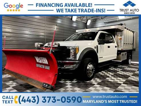 2017 Ford Super Duty F-550 DRW XL Crew CabPower Stroke Diesel Pickup for sale in Sykesville, MD