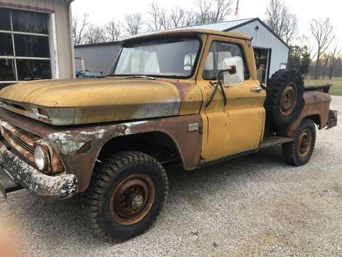 1966 Chevrolet K-20, 4x4, longbed stepside for sale in Corydon, KY