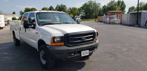 2004 Ford F350 Service Body Crew Cab 4x4 Truck for sale in Mascoutah, MO