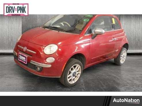 2012 FIAT 500c Lounge SKU: CT361075 Convertible - - by for sale in Denver , CO