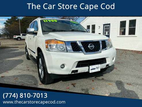 2010 Nissan Armada Platinum - cars & trucks - by dealer - vehicle... for sale in Hyannis, MA