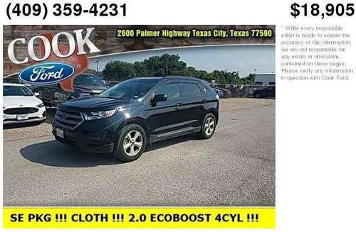 2018 Ford Edge SE for sale in Texas City, TX