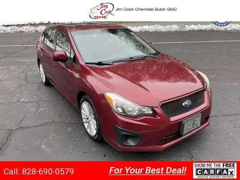 2013 Subaru Impreza 2 0i Premium hatchback Red - - by for sale in Marion, NC