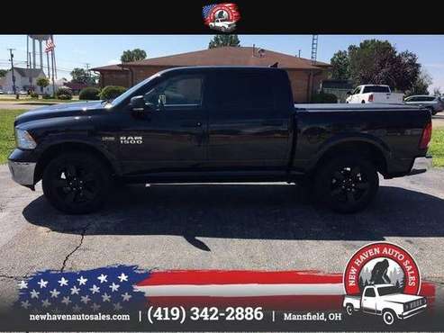 2016 Ram 1500 Outdoorsman pickup Black - - by dealer for sale in Mansfield, OH