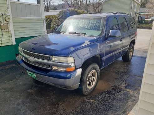 2001 Chevy Tahoe for sale in South Barre, VT