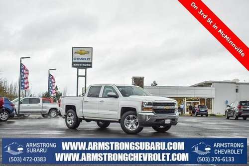 2018 Chevrolet Silverado 1500 4x4 4WD Chevy Truck LT Crew Cab - cars for sale in McMinnville, OR