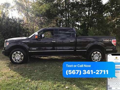 2013 Ford F150 4WD Supercrew Platinum 5 1/2 DC LOW PRICES WHY PAY... for sale in Northwood, OH