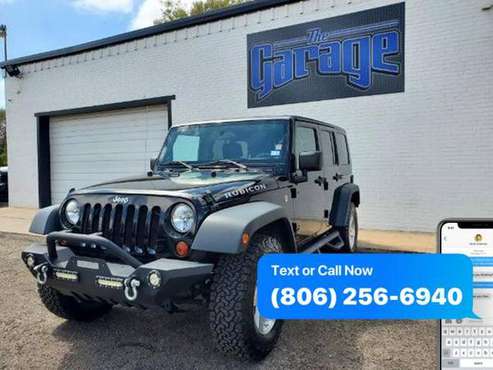 2010 Jeep Wrangler Unlimited Rubicon 4x4 4dr SUV -GUARANTEED CREDIT... for sale in Lubbock, TX