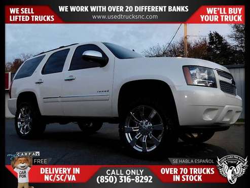 351/mo - 2013 Chevrolet Tahoe LTZ 4x4SUV FOR ONLY for sale in KERNERSVILLE, NC