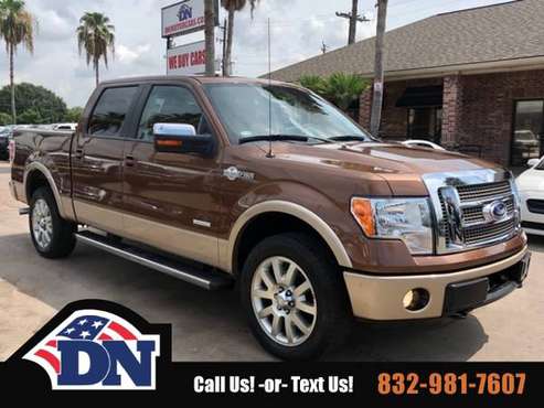 2011 Ford F-150 Truck F150 King Ranch SuperCrew Short Bed 4WD Ford for sale in Houston, TX