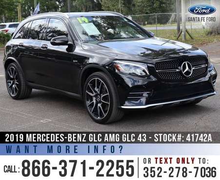 2019 MERCEDES-BENZ AMG GLC 43 Sunroof Leather Seats, GPS for sale in Alachua, FL