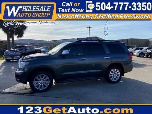 2015 Toyota Sequoia Platinum - EVERYBODY RIDES! for sale in Metairie, LA