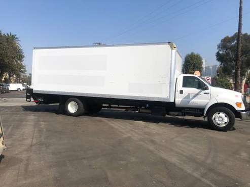 2012 Ford F750 XL Super Duty 26ft Box Truck w/Lift Gate for $31,500... for sale in Los Angeles, CA