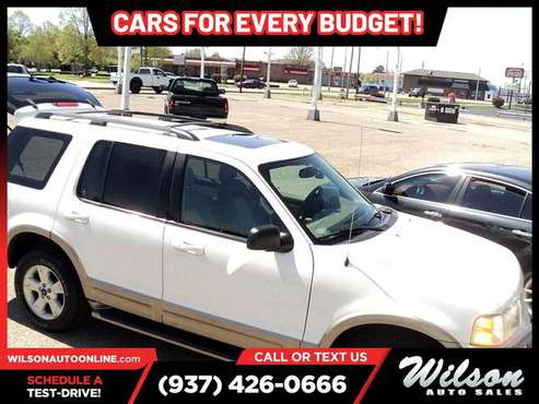 2003 Ford Explorer Eddie Bauer 4WDSUV 4 WDSUV 4-WDSUV PRICED TO for sale in Fairborn, OH