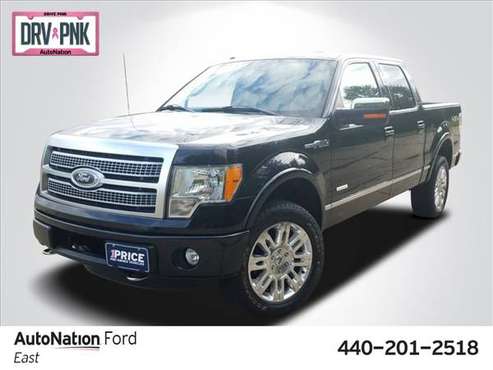 2012 Ford F-150 Platinum 4x4 4WD Four Wheel Drive SKU:CFB70365 for sale in Wickliffe, OH