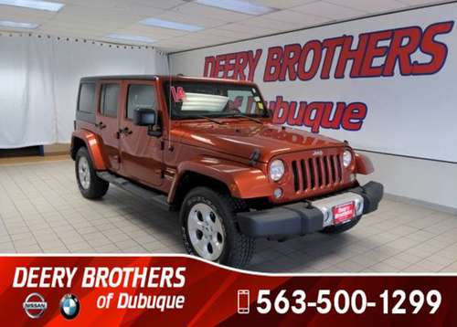 2014 Jeep Wrangler 4WD 4D Sport Utility/SUV Unlimited Sahara for sale in Dubuque, IA