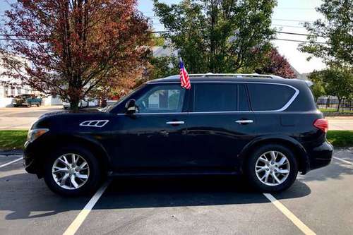 2013 Infiniti QX56 Luxury AWD/Nav/2-TV's/Clean History/Financing -... for sale in Manchester, MA