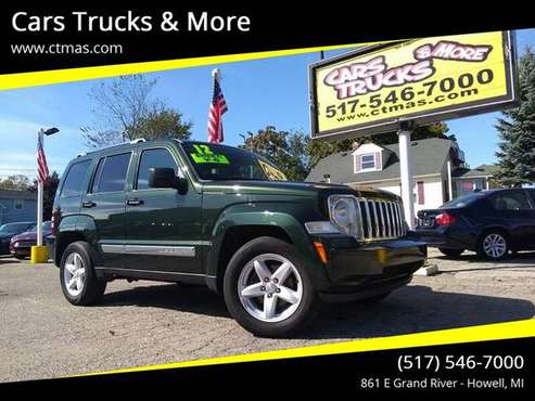 2012 Jeep Liberty Limited ~ Nicely Equipped SUV ~ Southern Vehicle ! for sale in Howell, MI