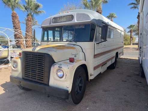 1968 international superior coach school bus motorhome - cars & for sale in Desert Hot Springs, CA
