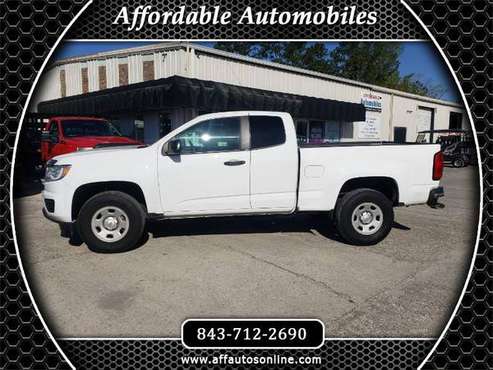 2017 Chevrolet Colorado Work Truck Ext Cab 2WD - - by for sale in Myrtle Beach, GA