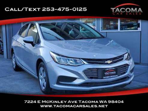 2018 Chevrolet Cruze 4dr Sdn Auto LT - cars & trucks - by dealer -... for sale in Tacoma, WA
