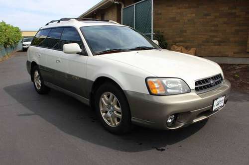 2003 *Subaru* *Legacy Wagon* *5dr L Automatic* White for sale in Aloha, OR