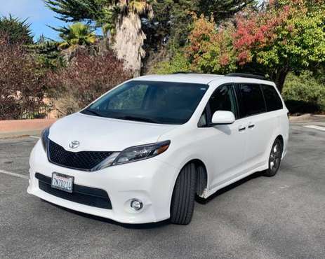 2015 Toyota Sienna SE - White - Excellent Condition - cars & trucks... for sale in Monterey, CA
