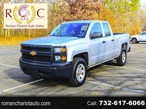 2014 Chevrolet Silverado 1500 Work Truck 1WT Double Cab 4WD - cars & for sale in MANALAPAN, NJ