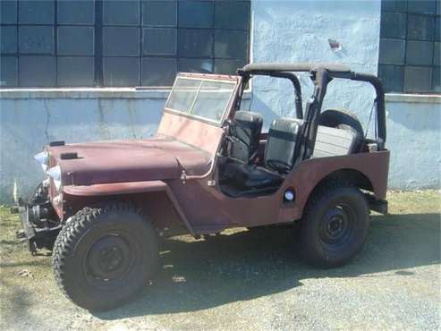 1948 Willys CJ2A for sale in Cadillac, MI