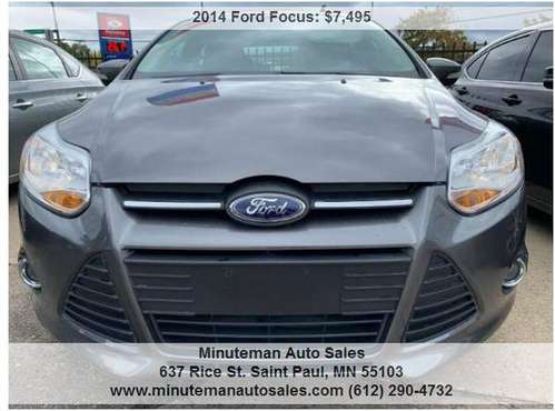 2014 Ford Focus SE 4dr Sedan 53247 Miles for sale in Saint Paul, MN