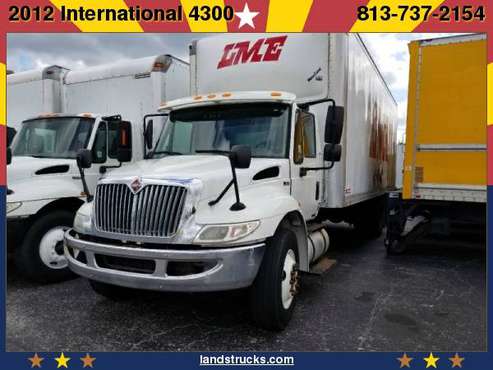2012 International 4300 26ft Box Truck for sale in Plant City, FL