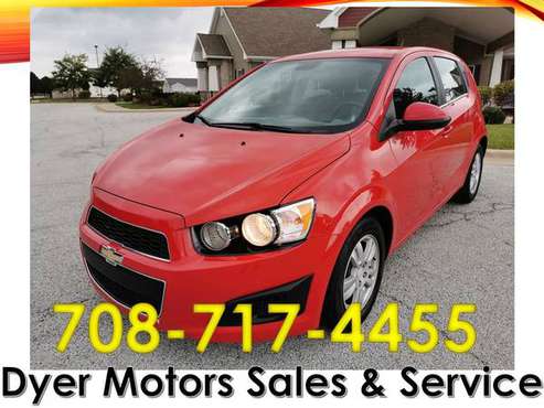 2012 CHEVROLET SONIC LT 77k ONLY MANUAL AUX OnStar Save Gas$ WARRANTY for sale in DYER IN 46311, IL