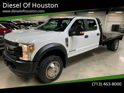 2018 Ford F-450 F450 F 450 4X4 6.7L Powerstroke Diesel Chassis Flat... for sale in Houston, TX