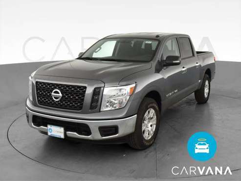 2019 Nissan Titan Crew Cab SV Pickup 4D 5 1/2 ft pickup Gray -... for sale in Haverhill, MA