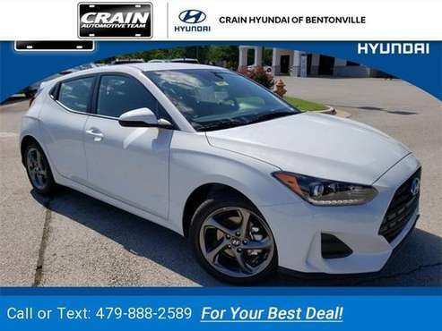 2020 Hyundai Veloster 2.0 coupe White for sale in Bentonville, AR