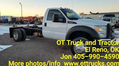 2015 Ford F-550 84in CTA Cab Chassis 6 8L Gas Truck for sale in Dallas, TX