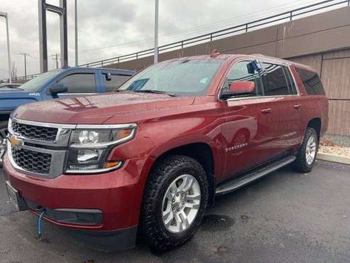 2019 Chevy Chevrolet Suburban LT hatchback Siren Red Tintcoat - cars... for sale in Post Falls, WA