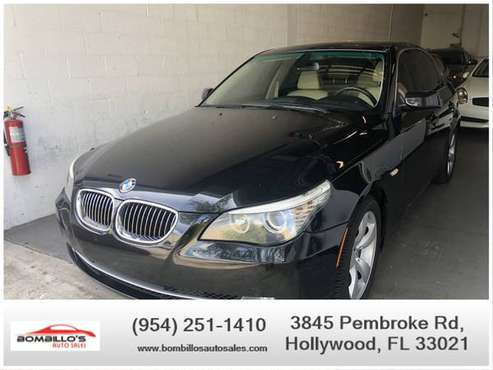 2008 BMW 528i!! CLEAN TITLE!! LIKE NEW!! $1000 DOWN!! MUST SEE!! for sale in Hollywood, FL