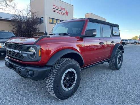 2022 FORD BRONCO BADLANDS 4x4 SASQUATCH Pkg ONLY 76 Miles! - cars & for sale in MONTROSE, CO