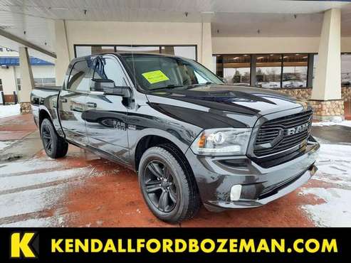 2018 Ram 1500 Brilliant Black Crystal Pearl PRICED TO SELL! - cars & for sale in Bozeman, MT